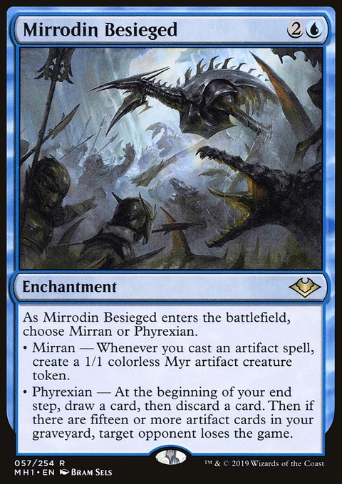 Mirrodin Besieged, Modern Horizons #57, Magic: The Gathering card