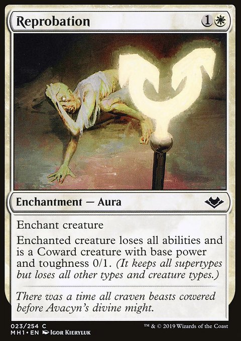 Reprobation, Modern Horizons #23, Magic: The Gathering card
