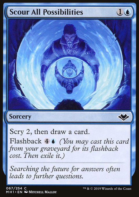 Scour All Possibilities, Modern Horizons #67, Magic: The Gathering card