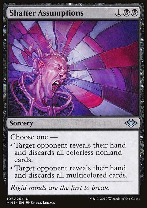 Shatter Assumptions, Modern Horizons #106, Magic: The Gathering card