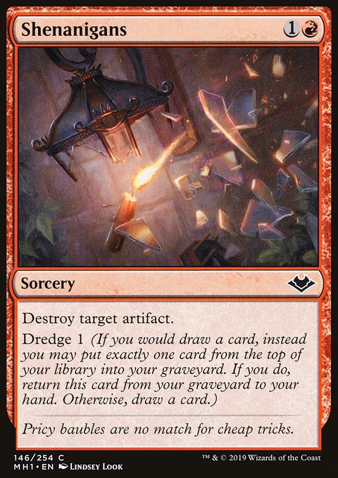 Shenanigans, Modern Horizons #146, Magic: The Gathering card