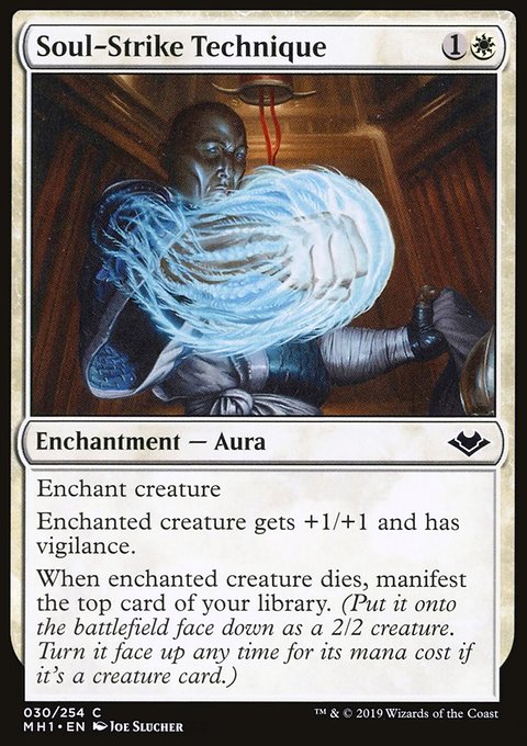 Soul-Strike Technique, Modern Horizons #30, Magic: The Gathering card