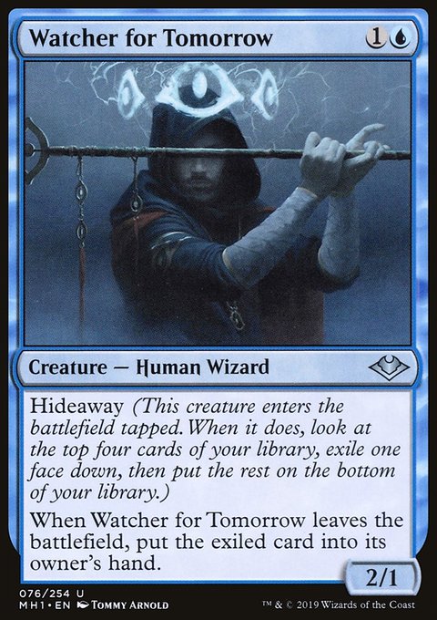 Watcher for Tomorrow, Modern Horizons #76, Magic: The Gathering card
