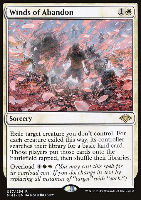 Winds of Abandon, Modern Horizons #37, Magic: The Gathering card
