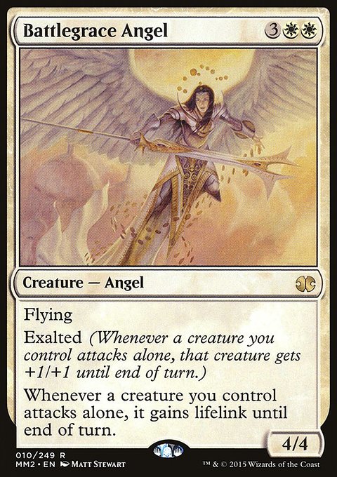 Battlegrace Angel, Modern Masters 2015 #10, Magic: The Gathering card