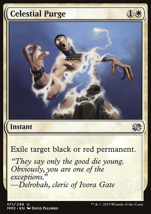 Celestial Purge, Modern Masters 2015 #11, Magic: The Gathering card