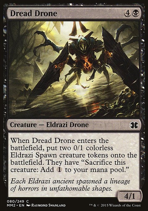 Dread Drone, Modern Masters 2015 #80, Magic: The Gathering card