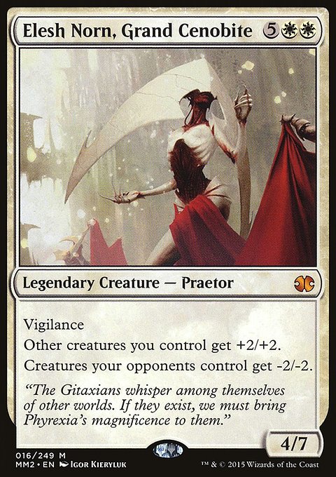 Elesh Norn, Grand Cenobite, Modern Masters 2015 #16, Magic: The Gathering card