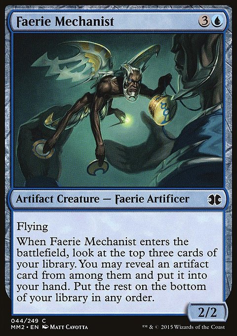 Faerie Mechanist, Modern Masters 2015 #44, Magic: The Gathering card