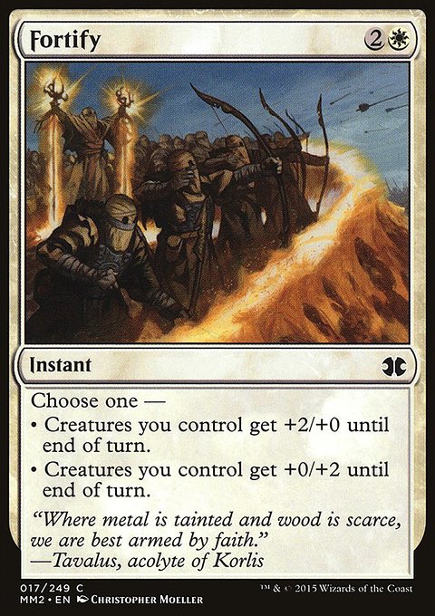 Fortify, Modern Masters 2015 #17, Magic: The Gathering card