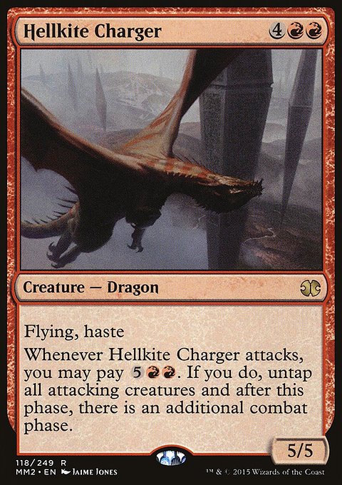 Hellkite Charger, Modern Masters 2015 #118, Magic: The Gathering card