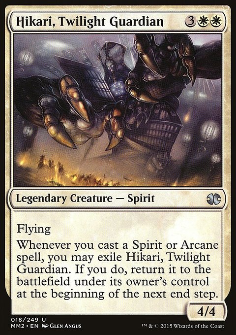 Hikari, Twilight Guardian, Modern Masters 2015 #18, Magic: The Gathering card