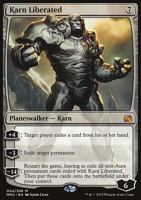 Karn Liberated, Modern Masters 2015 #4, Magic: The Gathering card