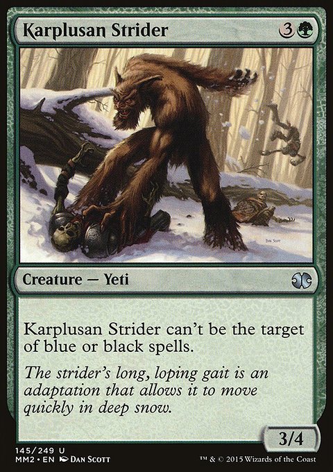 Karplusan Strider, Modern Masters 2015 #145, Magic: The Gathering card