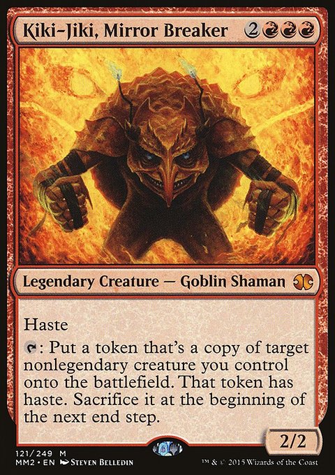 Kiki-Jiki, Mirror Breaker, Modern Masters 2015 #121, Magic: The Gathering card