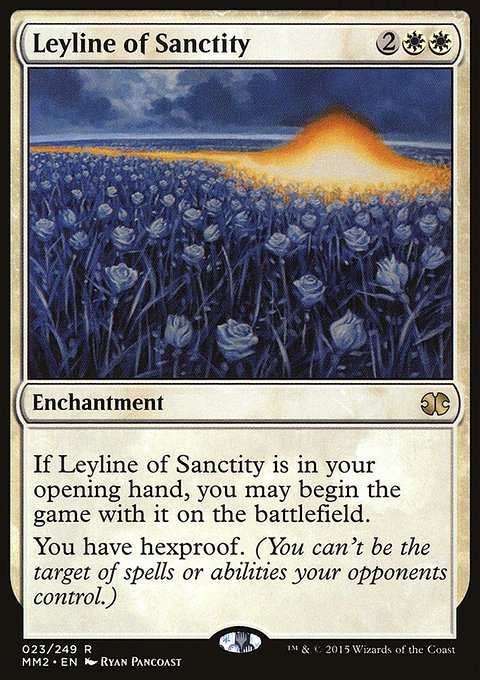Leyline of Sanctity, Modern Masters 2015 #23, Magic: The Gathering card