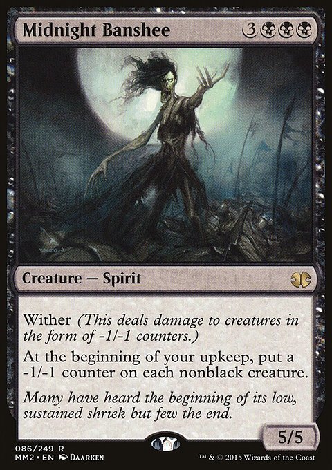 Midnight Banshee, Modern Masters 2015 #86, Magic: The Gathering card