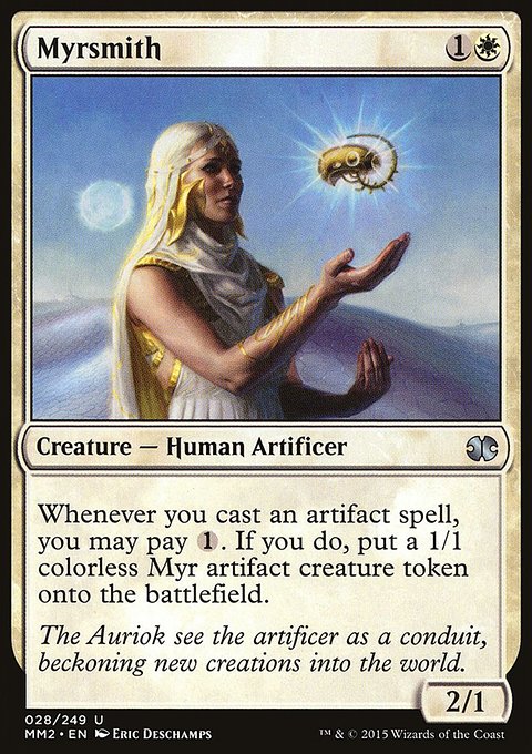 Myrsmith, Modern Masters 2015 #28, Magic: The Gathering card