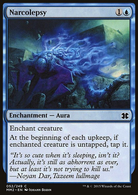 Narcolepsy, Modern Masters 2015 #52, Magic: The Gathering card