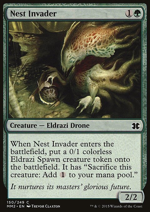 Nest Invader, Modern Masters 2015 #150, Magic: The Gathering card