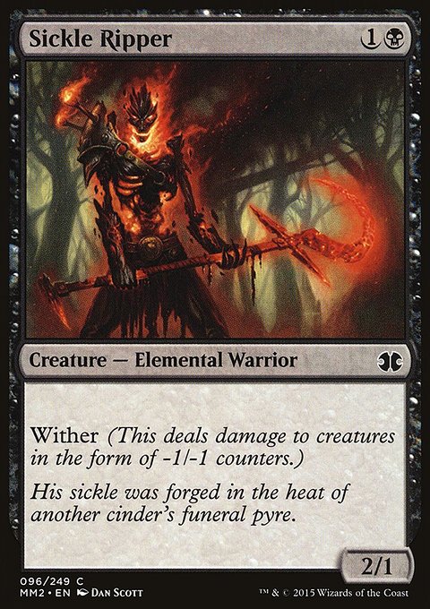 Sickle Ripper, Modern Masters 2015 #96, Magic: The Gathering card