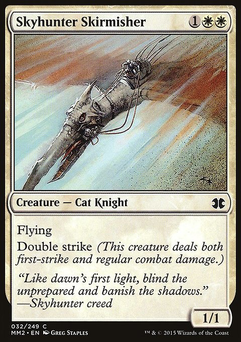 Skyhunter Skirmisher, Modern Masters 2015 #32, Magic: The Gathering card