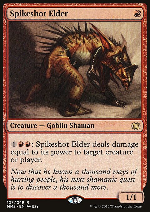 Spikeshot Elder, Modern Masters 2015 #127, Magic: The Gathering card