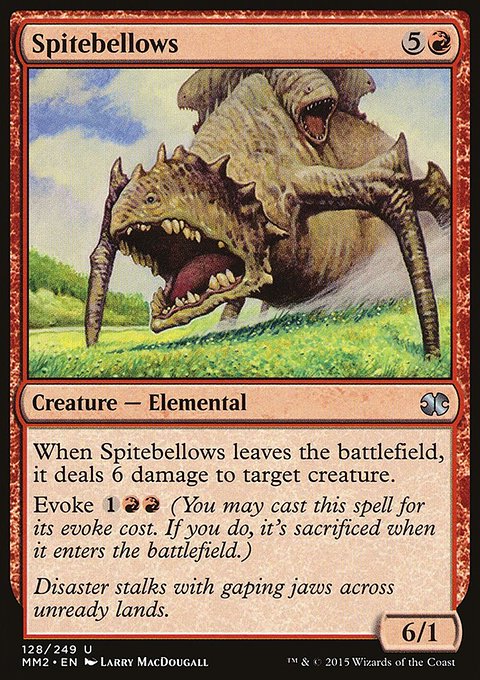Spitebellows, Modern Masters 2015 #128, Magic: The Gathering card