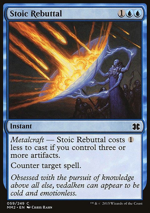 Stoic Rebuttal, Modern Masters 2015 #59, Magic: The Gathering card