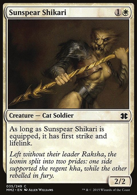 Sunspear Shikari, Modern Masters 2015 #35, Magic: The Gathering card