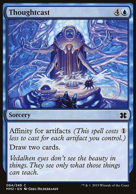 Thoughtcast, Modern Masters 2015 #64, Magic: The Gathering card
