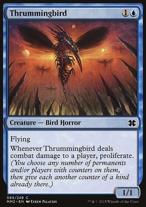Thrummingbird, Modern Masters 2015 #65, Magic: The Gathering card