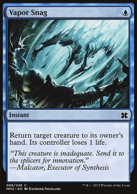Vapor Snag, Modern Masters 2015 #66, Magic: The Gathering card