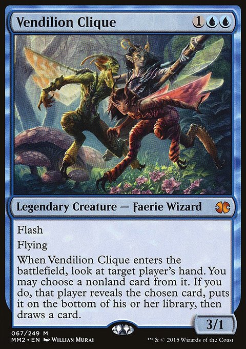 Vendilion Clique, Modern Masters 2015 #67, Magic: The Gathering card