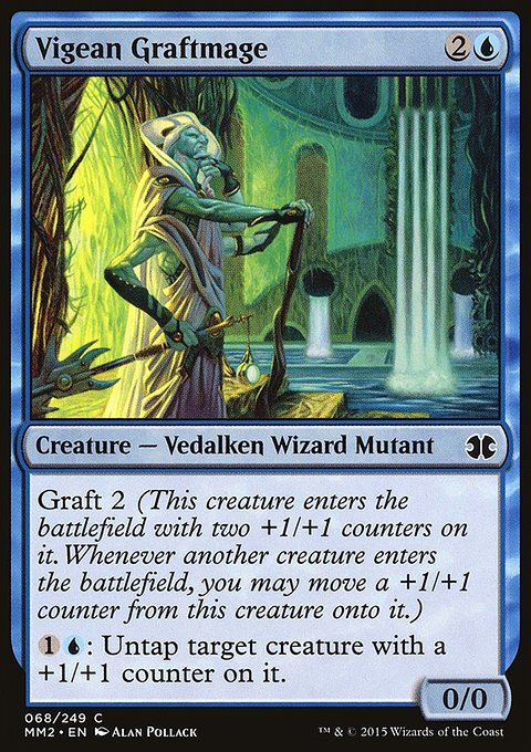 Vigean Graftmage, Modern Masters 2015 #68, Magic: The Gathering card