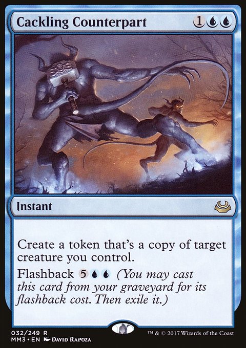 Cackling Counterpart, Modern Masters 2017 #32, Magic: The Gathering card
