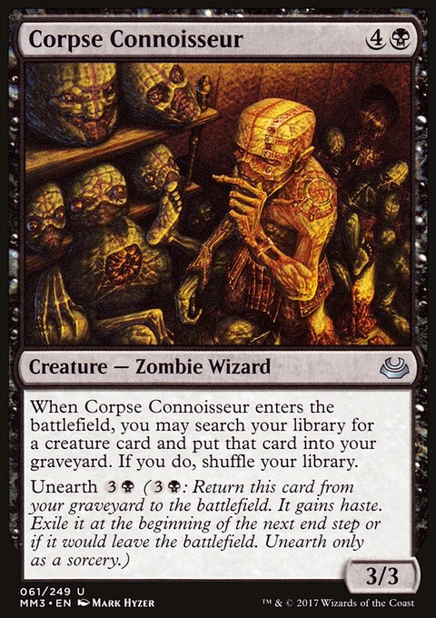 Corpse Connoisseur, Modern Masters 2017 #61, Magic: The Gathering card