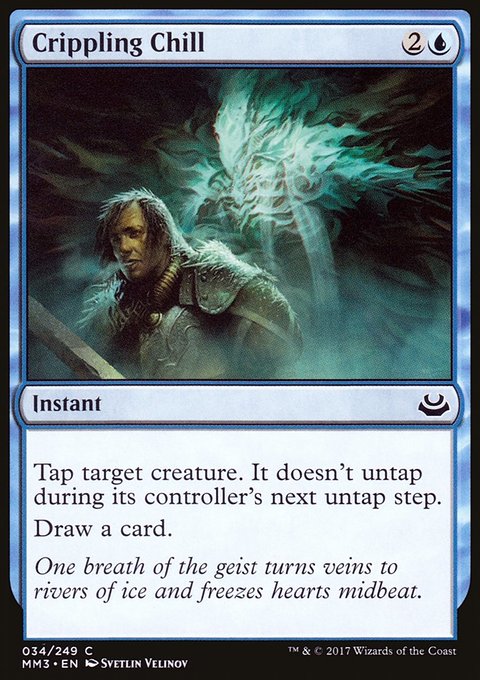 Crippling Chill, Modern Masters 2017 #34, Magic: The Gathering card