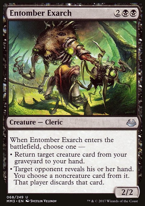 Entomber Exarch, Modern Masters 2017 #68, Magic: The Gathering card
