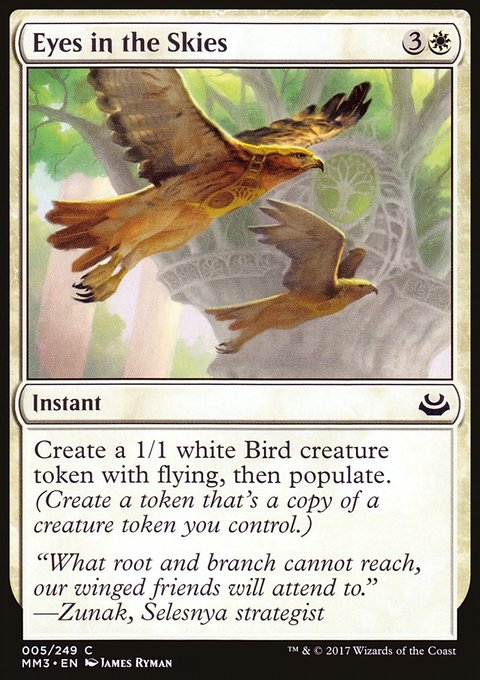 Eyes in the Skies, Modern Masters 2017 #5, Magic: The Gathering card