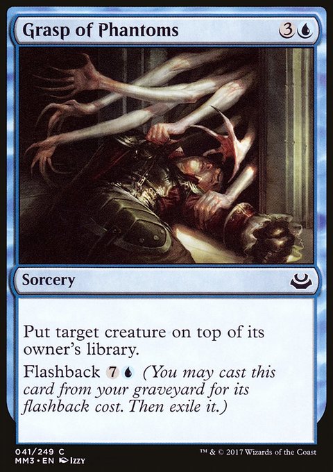 Grasp of Phantoms, Modern Masters 2017 #41, Magic: The Gathering card