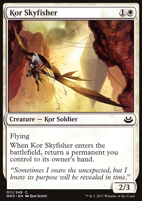 Kor Skyfisher, Modern Masters 2017 #11, Magic: The Gathering card