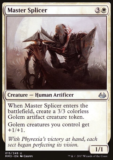 Master Splicer, Modern Masters 2017 #15, Magic: The Gathering card