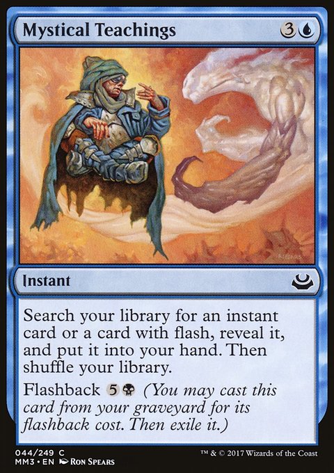 Mystical Teachings, Modern Masters 2017 #44, Magic: The Gathering card