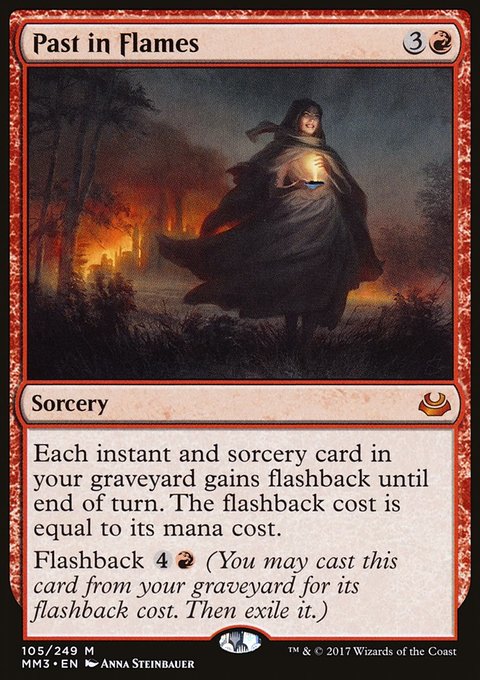 Past in Flames, Modern Masters 2017 #105, Magic: The Gathering card