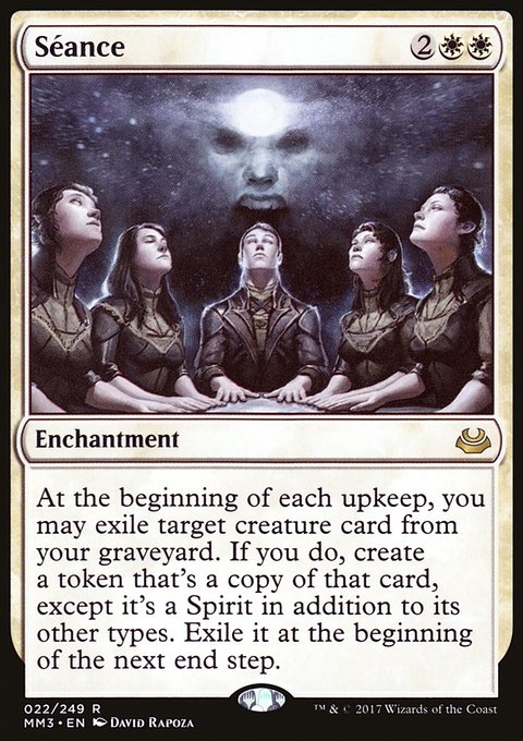Séance, Modern Masters 2017 #22, Magic: The Gathering card
