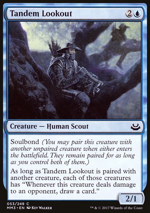 Tandem Lookout, Modern Masters 2017 #53, Magic: The Gathering card