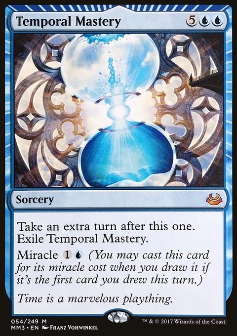 Temporal Mastery, Modern Masters 2017 #54, Magic: The Gathering card