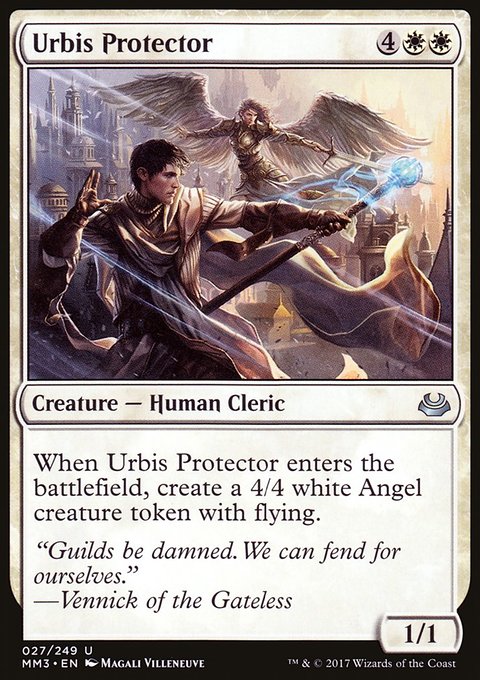 Urbis Protector, Modern Masters 2017 #27, Magic: The Gathering card