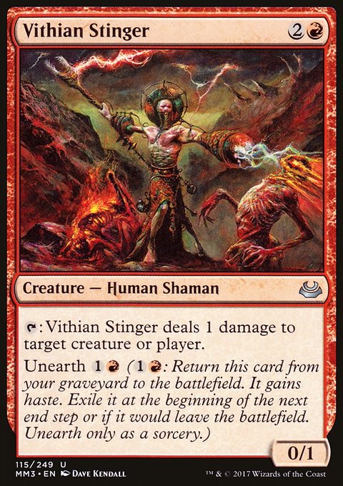 Vithian Stinger, Modern Masters 2017 #115, Magic: The Gathering card